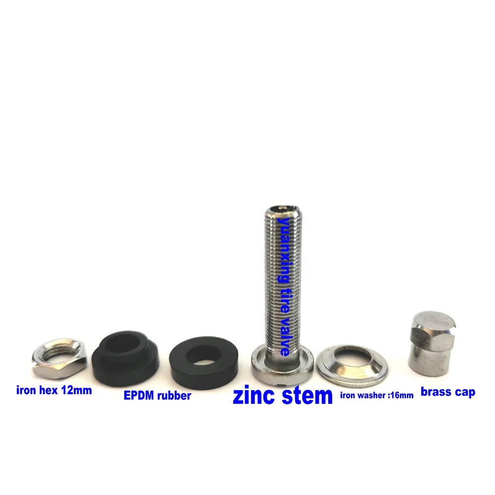 Injector tubeless tire valve for Motor TR430A