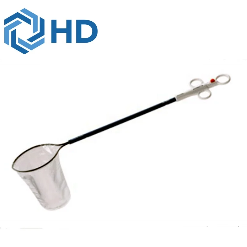 Disposable surgucal retrieval bag specimen device sampling instruments