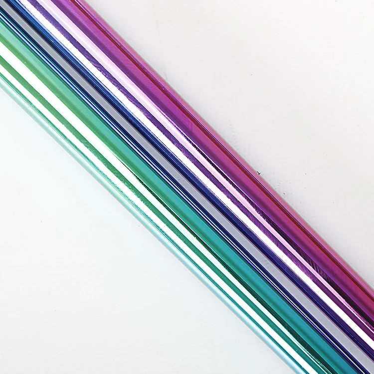 Цветной Серебряный S Flex 39 'пользовательский хромированный вал для гольфа с PVD покрытием