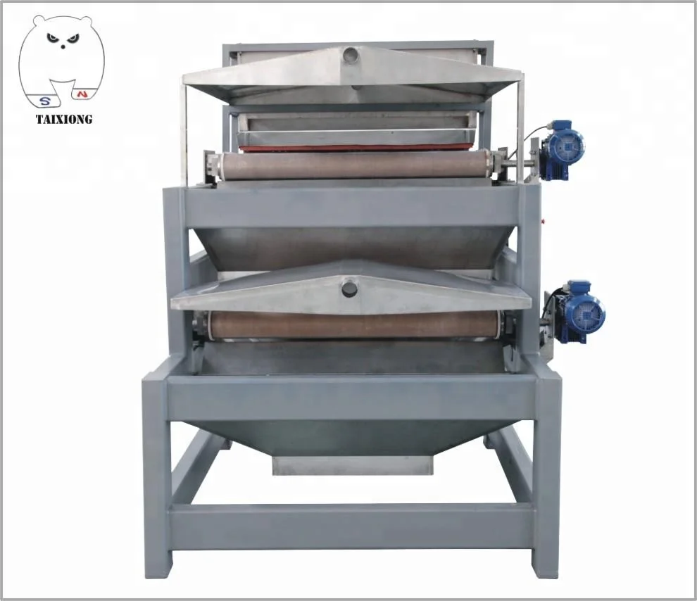 Electric Separation Three Disk Magnetic Separator Dry Type High-Strength Electromagnetic Three Disk Magnetic Separator