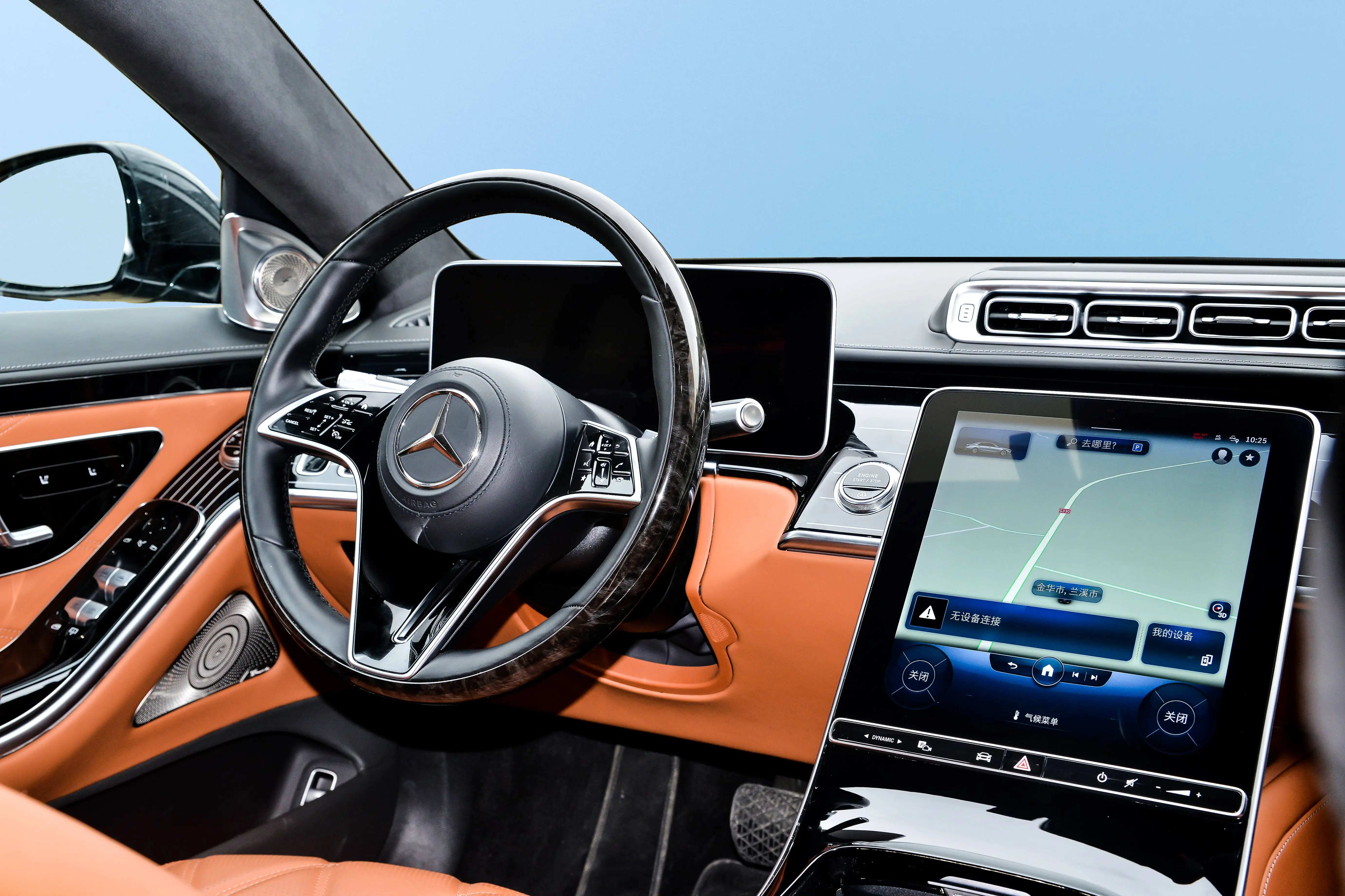 w221 interior upgrade to w223 maybach interior for  mercedes benz s class s400l s450 s500 s580 w223