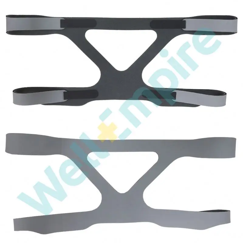 High Quality Wellempire Universal CPAP Headgear use for Full Face CPAP Mask, or Nasal Mask , Standard Black