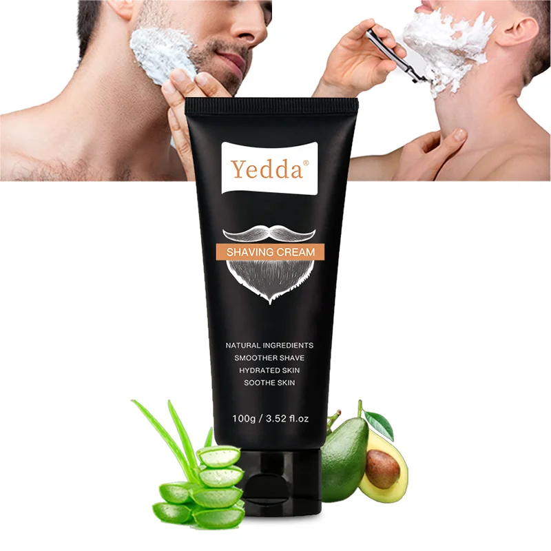 Private Label Wholesale Grooming Shaving Cream Support OEM Mens Shave Cream