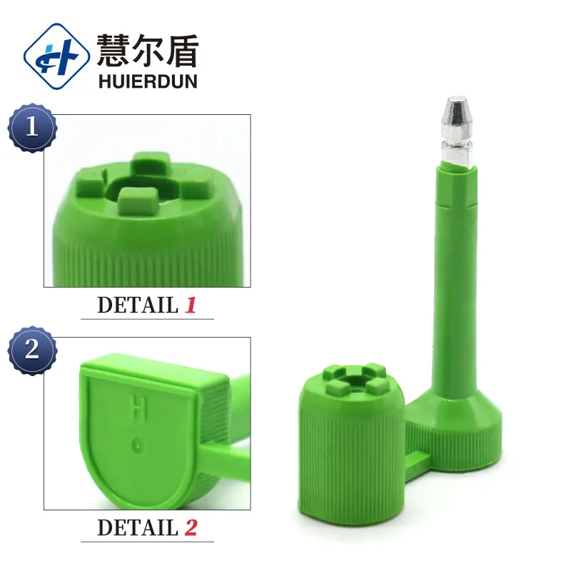 HED-BS106 shipping container door lock high security factory price metal seal bolt seals