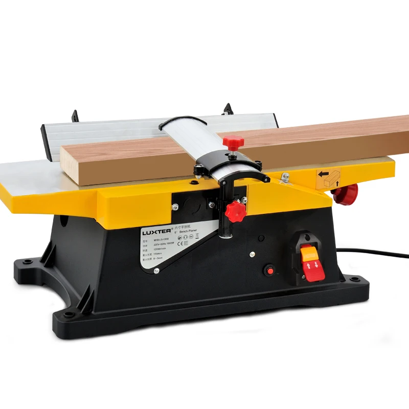 LUXTER 1800W Electric Wood Thicknesser Electric Planer  machine For woodworking
