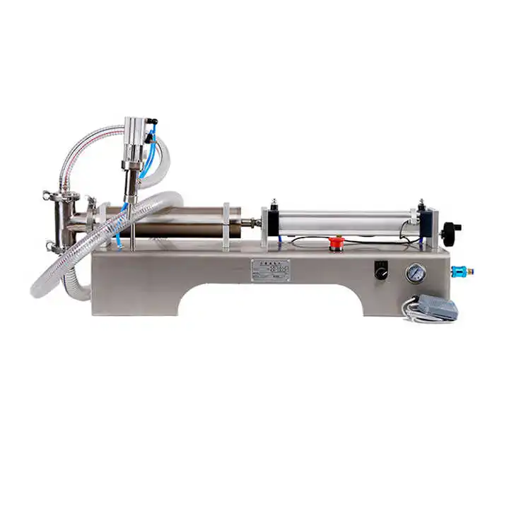 Semi-auto Liquid Water Filler Clean gel Liquid soap Bottle Dispenser Filling Machine