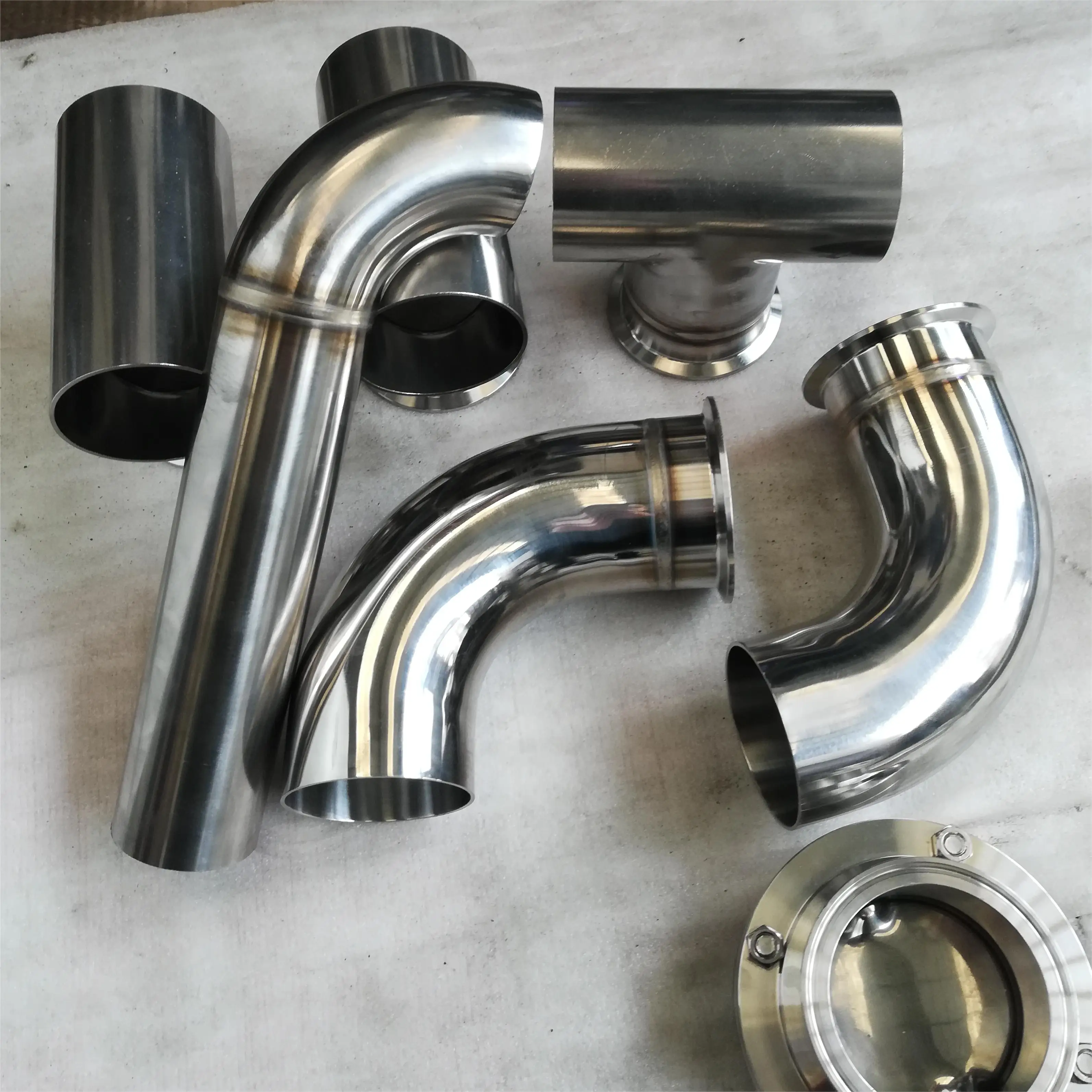 Automatic welding machine for food pipe rail welding stainless steel pipe welding