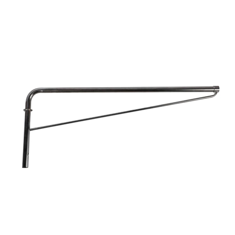 OEM High Quality Curved e iron tube hardware parts Accessories lamp