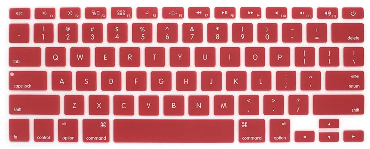 Custom Language Printing US Version for Macbook 11 13 16 inches Laptop Silicone Keyboard Cover Film