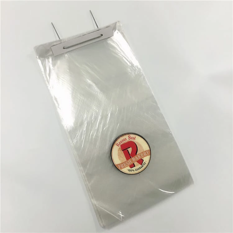 Экологичная пластиковая упаковка для пищевых продуктов BOPP CPP пакет хлеба с целлофановыми пакетами индивидуальным логотипом микроперфорированный