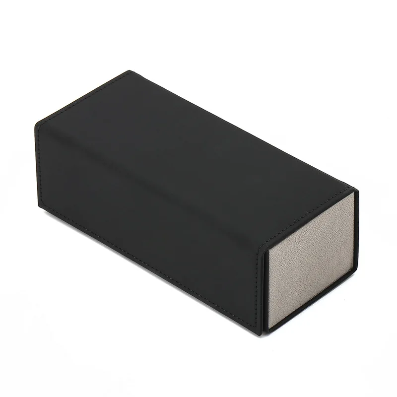 Складной Магнитный футляр для очков конфетных цветов с логотипом на заказ набор упаковки тканевых