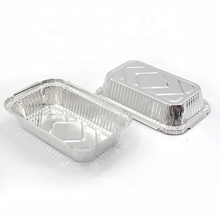 410ml disposable aluminum foil baking container baking tray takeaway food container