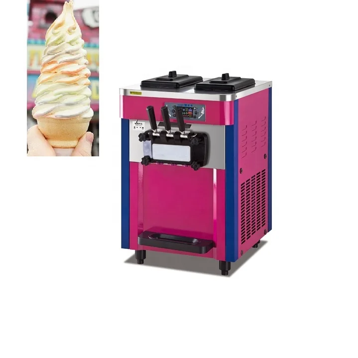26L per hour  large production high overrun commercial soft ice cream machine/batch freezer/gelato machine with CE ETL