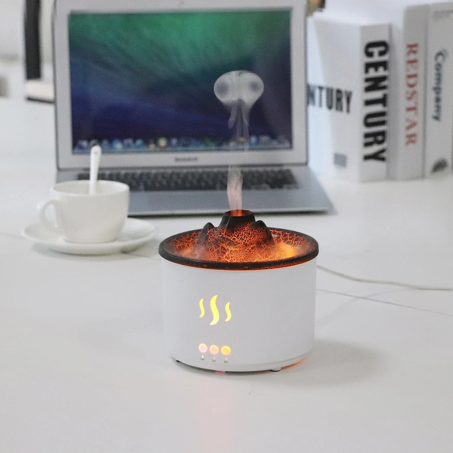 300ml Spray Humidifier Super Quiet Air Humidifier for Home,Office,Yoga with Auto-Off Protection