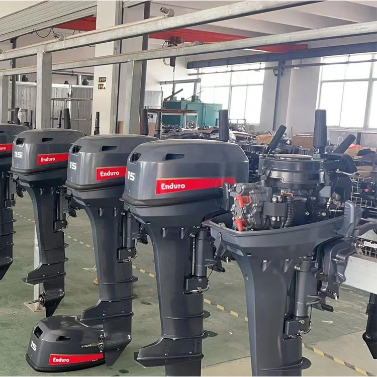15HP  Outboard Motor 2 STROKE  15hp Outboard Engine Long Shaft 15 Hp 2 Stroke Outboard Short Shaft Gasoline CDI