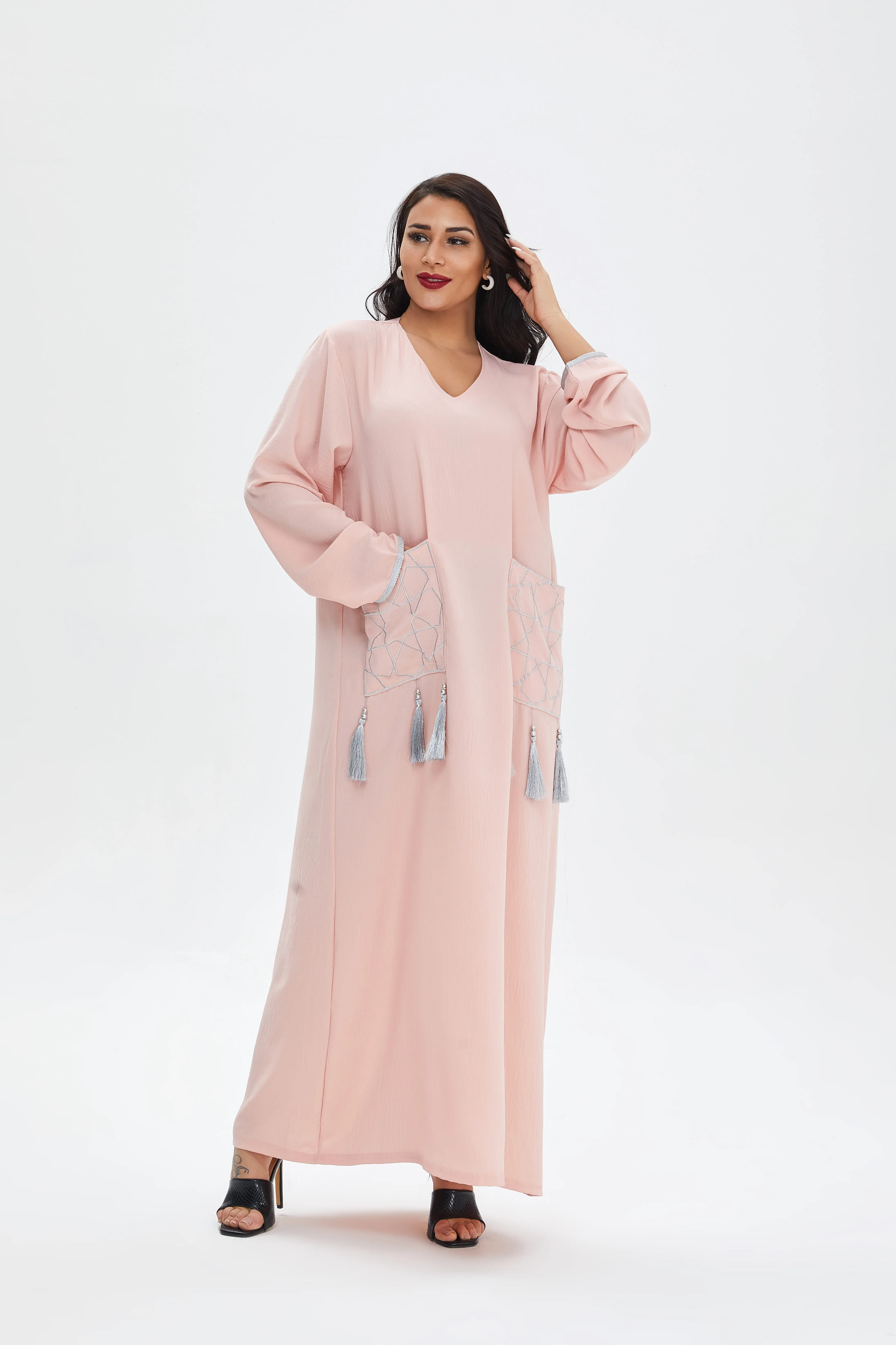 
Arab sleepwear pajamas robe night home wear pijamas pj gown for women nighty dubai muslim dress islam islamic clothing clothes 
