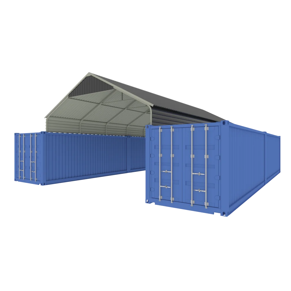 SGC2140 40HQ контейнер металлический каркас стальной навес