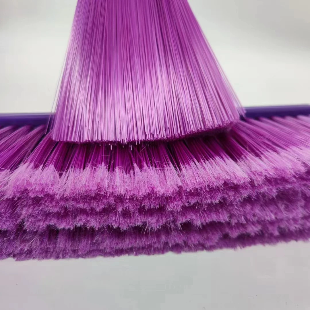 hot selling products nylon brush filament plastic bristle for making broom Floor cleaning broom pet filament