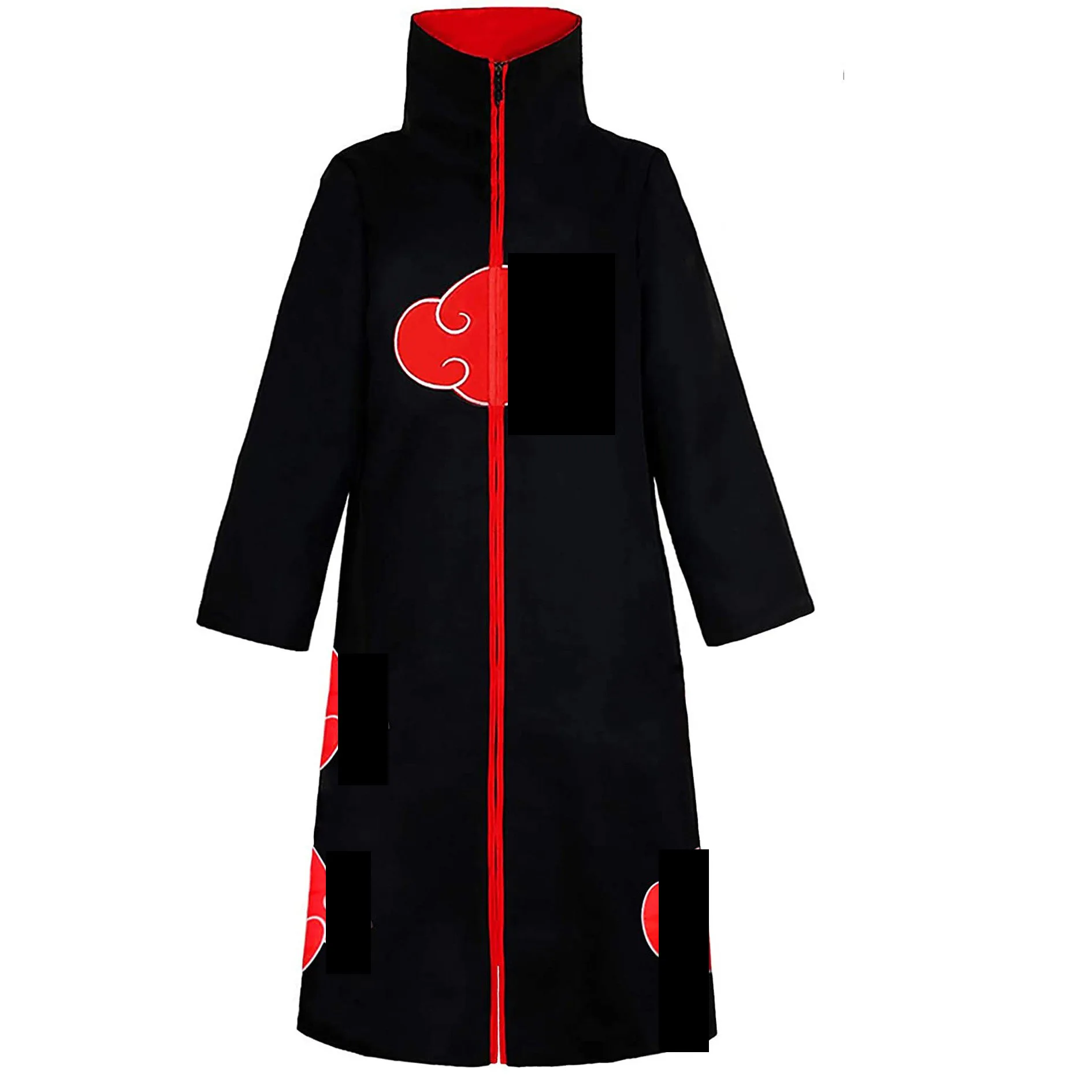 Японская аниме куртка для косплея Uchiha Itachi Тренч комиксы ниндзя Акацуки Костюм ветровка накидка плащ