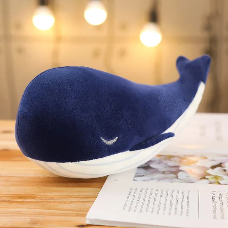 custom Cotton Logo plush toys whale pillow gift dolls stuffed animals