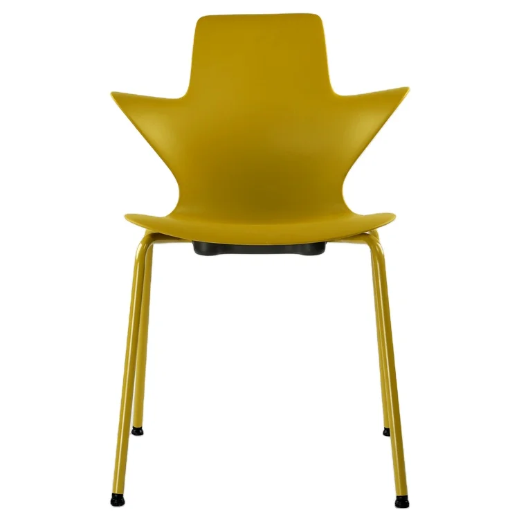 ANSI/BIFMA standard unique plastic metal restaurant dining chair