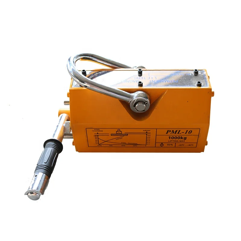 Chinese manufacturer 1000kg portable permanent magnetic lifter for sale