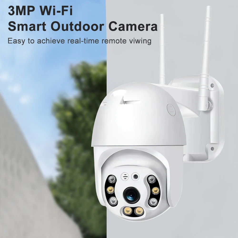Verto V380 P2p IP Camera 5MP Mini PTZ Night Vision Outdoor Wireless WiFi IP Camera Smart PTZ Camera