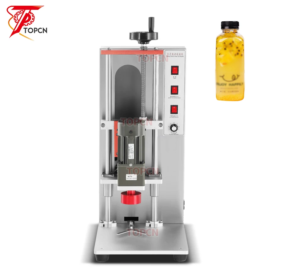 Electric Semi Automatic Spray Water Beverage Hand Sanitizer Bottle Caps Screw Sealing Tabletop Twist Off Capping Machine
