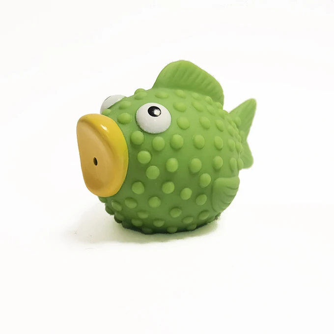 Sea animal rubber fish bath toy