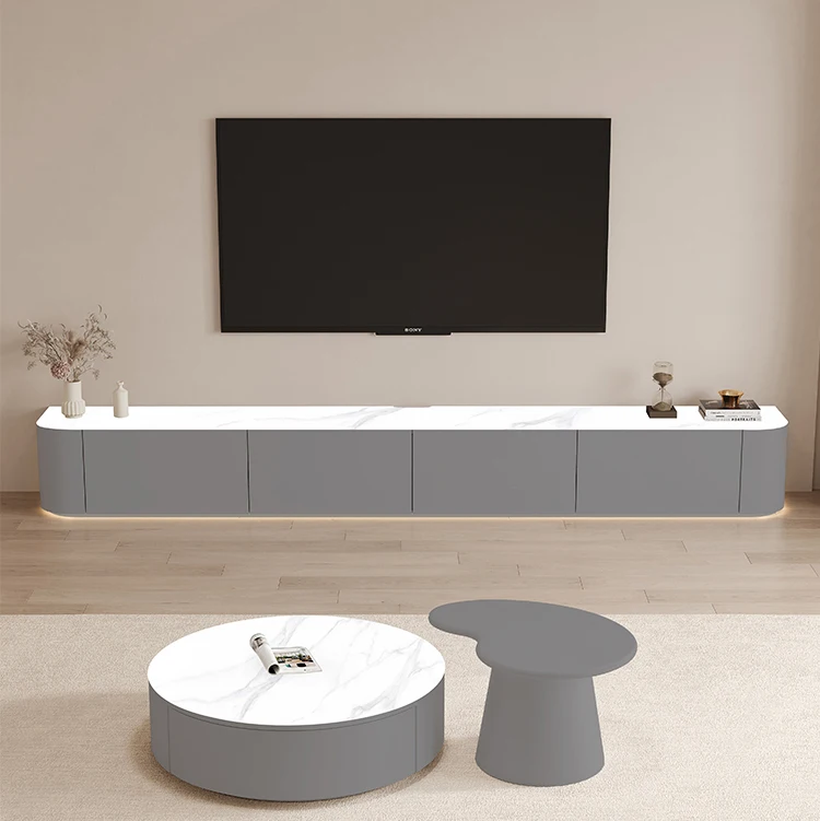 Modern Tv Stand Unit Cabinet Wooden Tv Table Luxury Media Console Home Furniture Living Room Sets Tv Stand