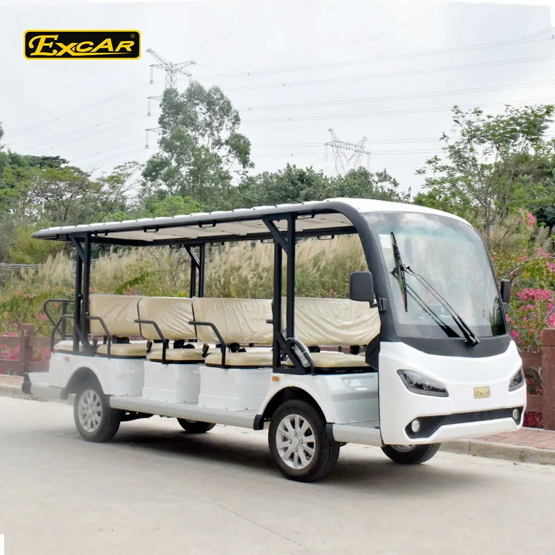 Electric bus cheap sightseeing car for 14 seats