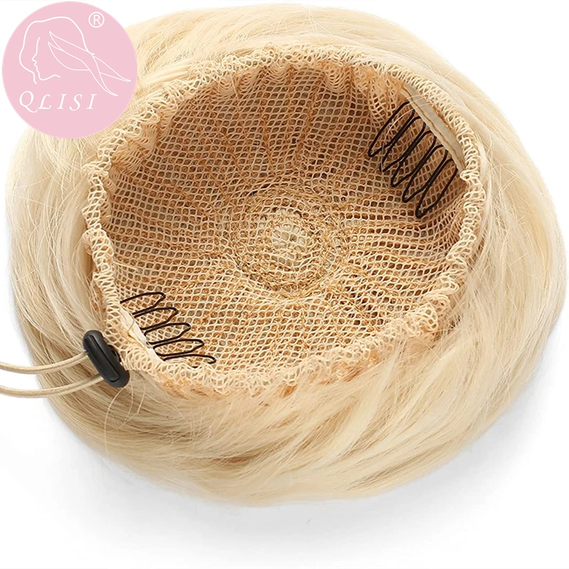 
Soft feeling Bun Hair Piece Synthetic Hair Extensions Wig Hair piece 