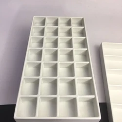 Velvet Ring Jewelry Display Tray Ear Studs Holder Pendant Earrings for Girls