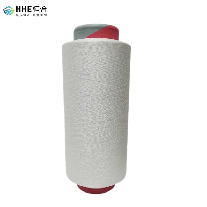 Polyamide Nylon PA66 DTY for Wedding Dress 75D/24F 1 Bright Yarn White Fancy Socks Anti Item Style Pattern Sewing Color Hand