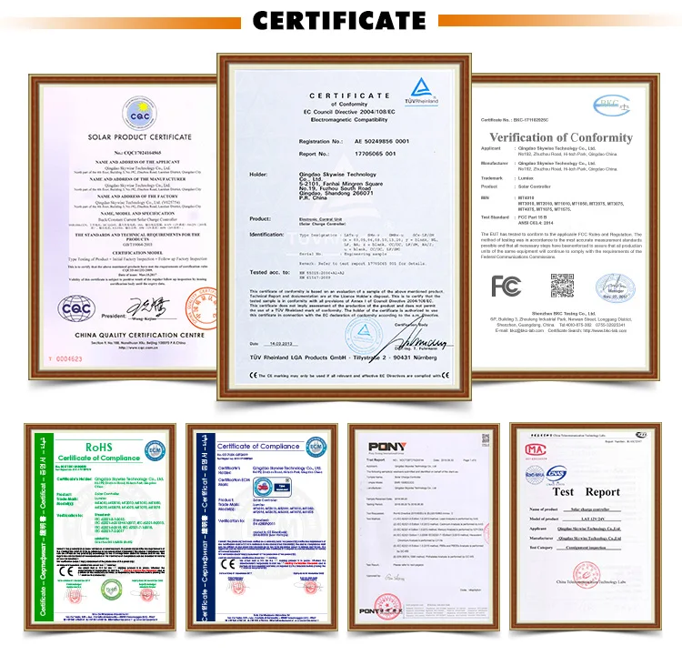 Manufacturers Selling 30A Mppt Solar Charge Controller