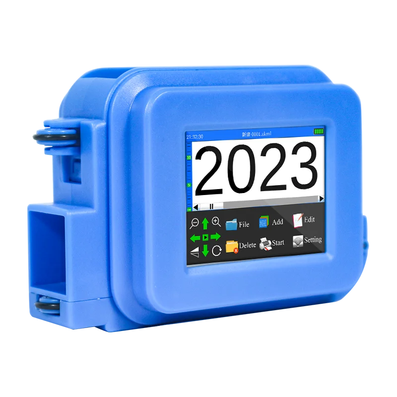 Solvent ink cartridge pocket Inkjet Printer for Plastic bag Date Bar Code QR Code in glass bottle