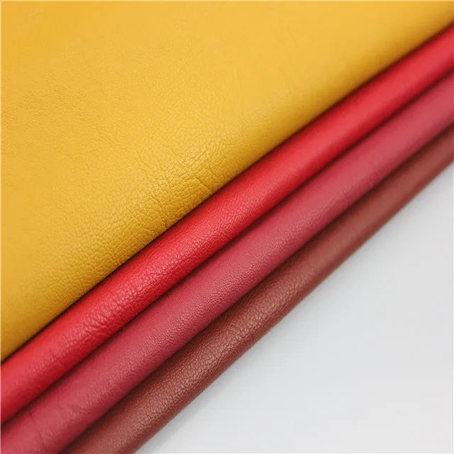 china leather factory 100% eco friendly leather pvc elastic leather fabric