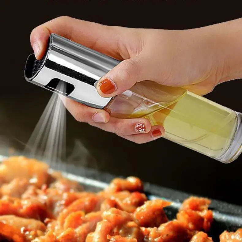 Wholesale Kitchen press spray bottle 100ml edible oil spray bottle household 100 ml high pressure oil spray bottle