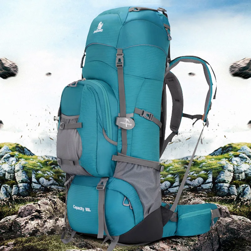 
Спортивный походный рюкзак на заказ, вместительный уличный ранец для скалолазания, кемпинга, для путешествий, для пешего туризма 