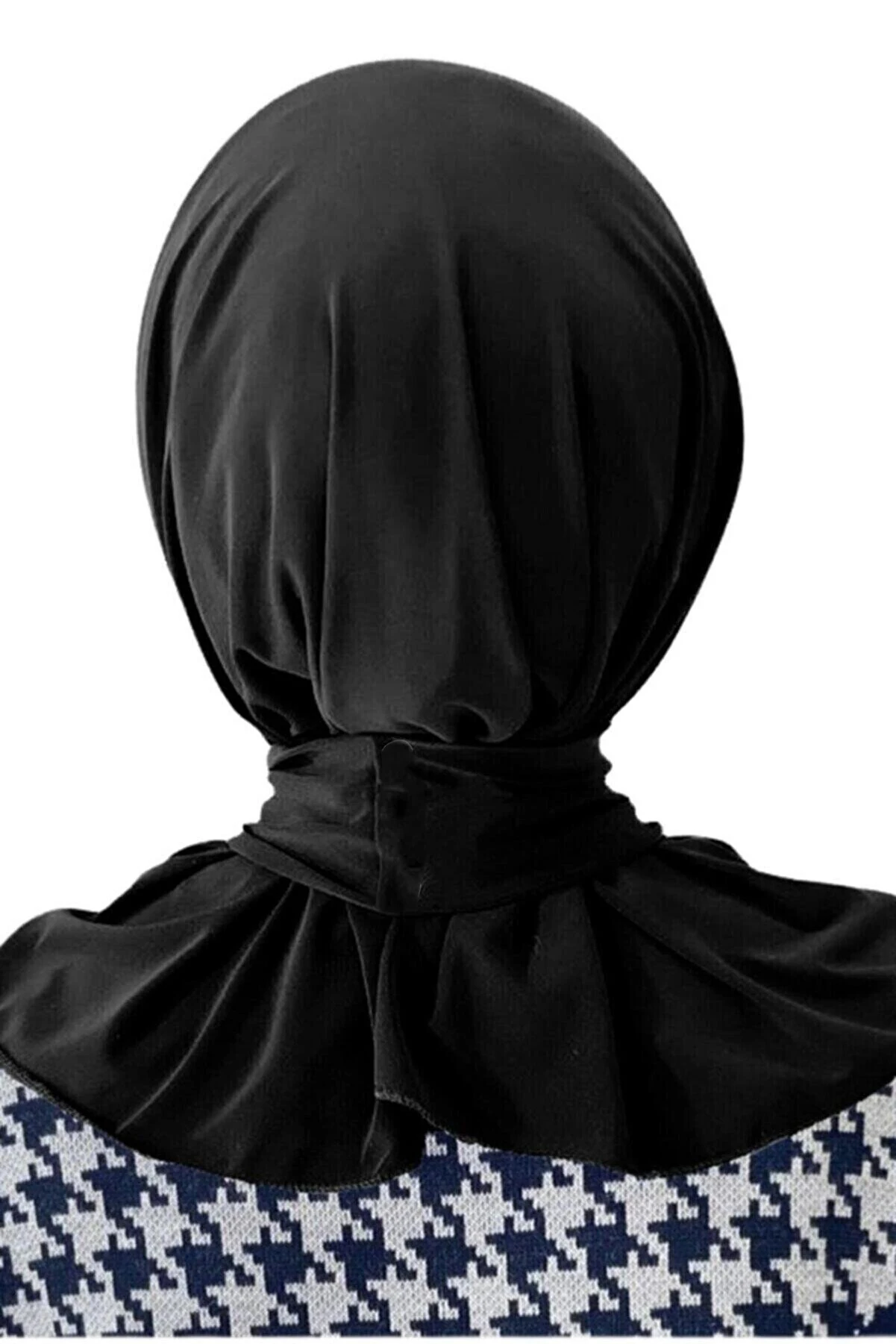 Ready to Wear Snap Fastener Instant Hijab for Muslim Women Full Cover Head Wraps Scarf Islam Turban Caps Turbante Mujer