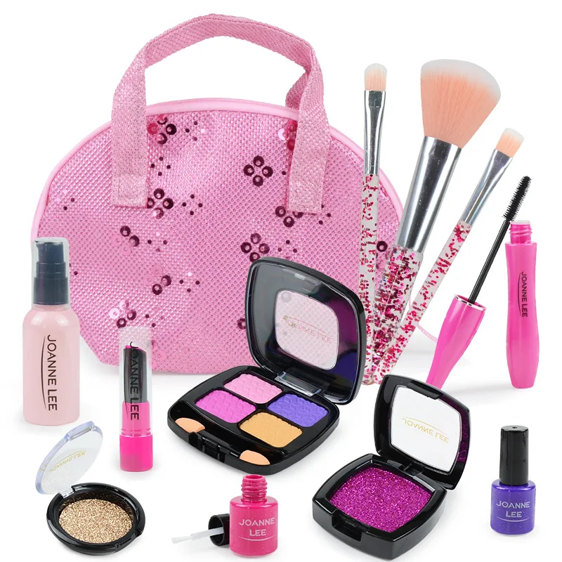 Pretend play house girl handbag other dressing toy set cosmetics make up toys for kids