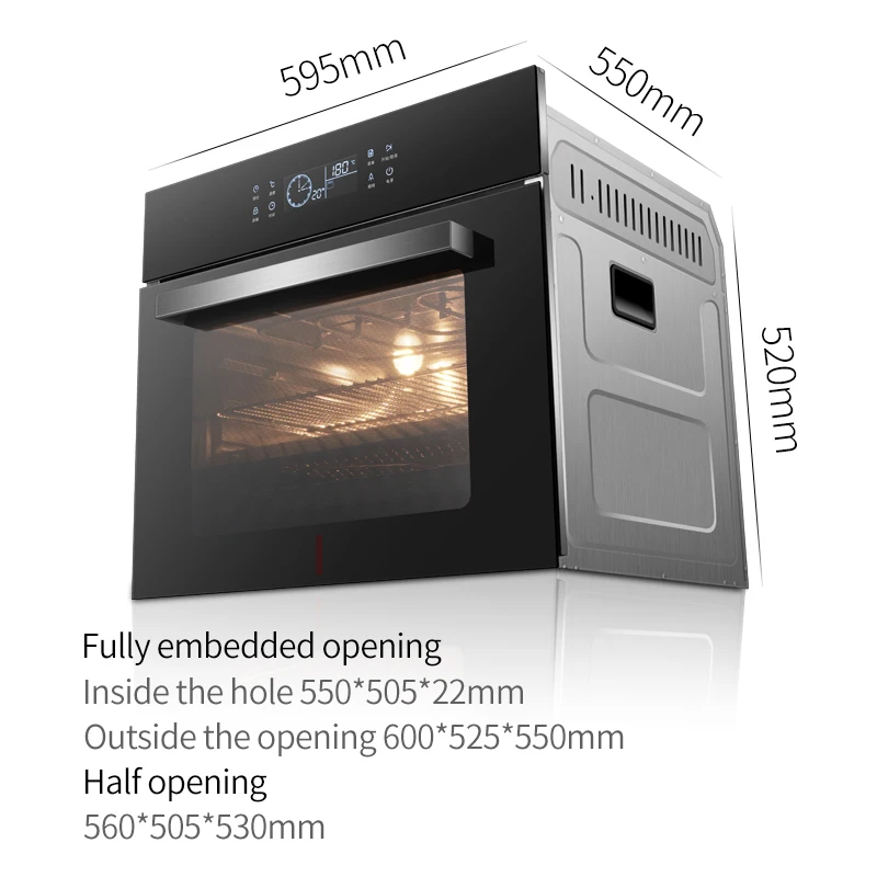 Industrial Cake Commercial Bakery Bread Rotary Professional Baking Cone Roll Pizza Machine And Oven