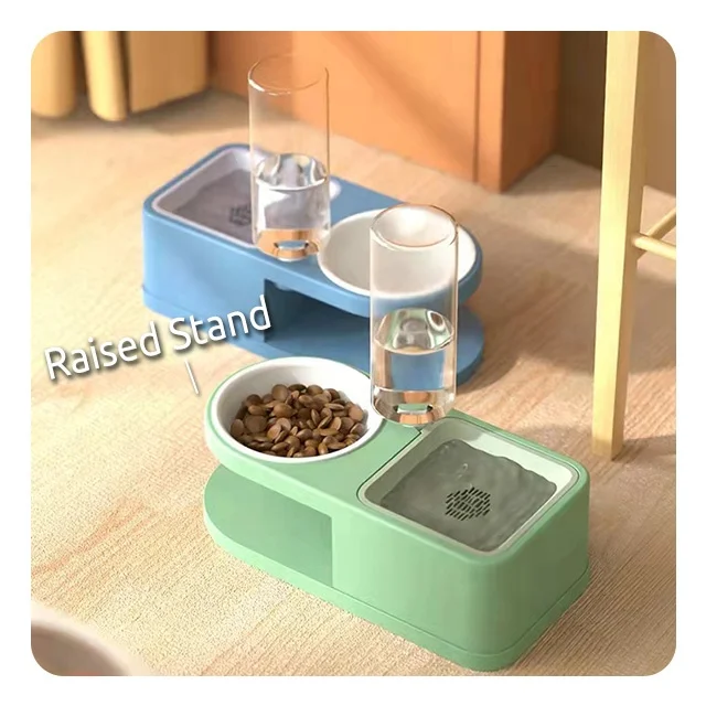 [Handy-Age]-Oem Odm Factory Direct Supply Round Pet Food Drinking Bowl Dog Feeding Bowl Raised Food And Water Feeder