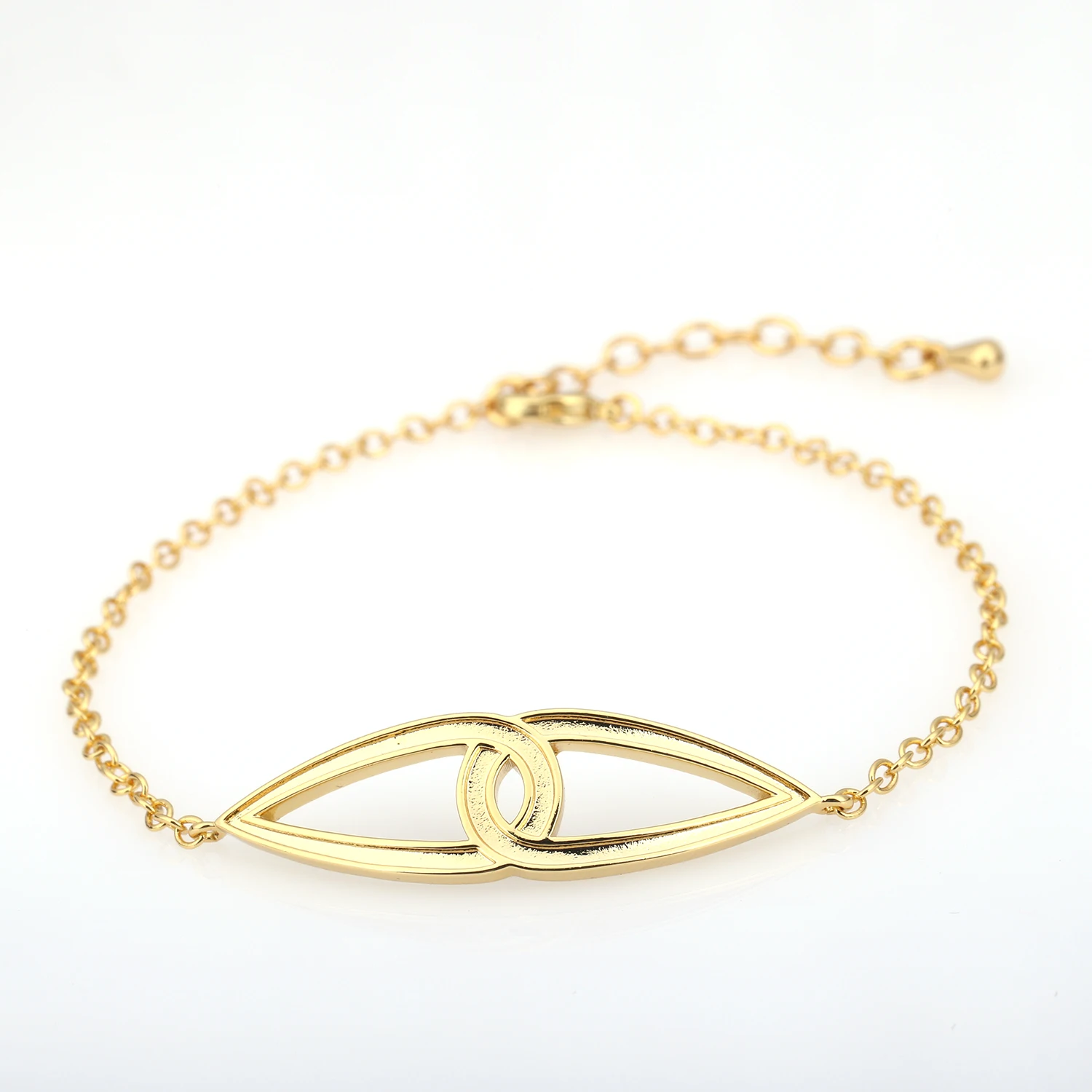 Best selling for zodiac necklace pretty  eye with name plate necklace