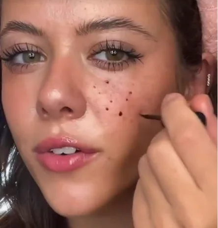 Custom your logo and packing vegan indian henna 10ml Brown maroon henna freckle