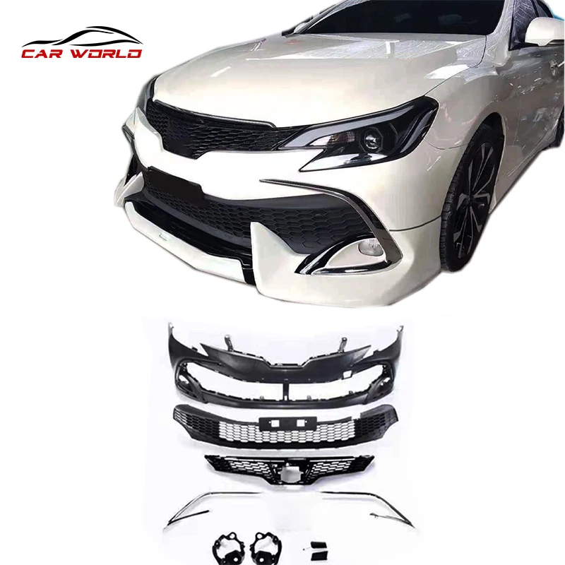  Хит продаж Автомобильный кузов для 2010 -2017 Toyota Mark X Rezi to 2018 передний бампер задний боковой скрит гриль