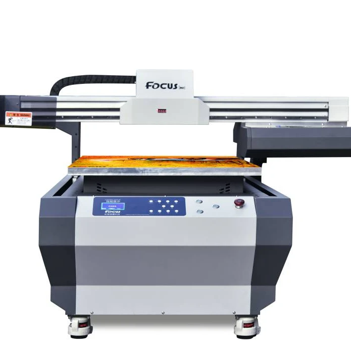 6090 uv flatbed printer digital UV printing machine uv printer varnish for pen ceramic glass metal envelope printer