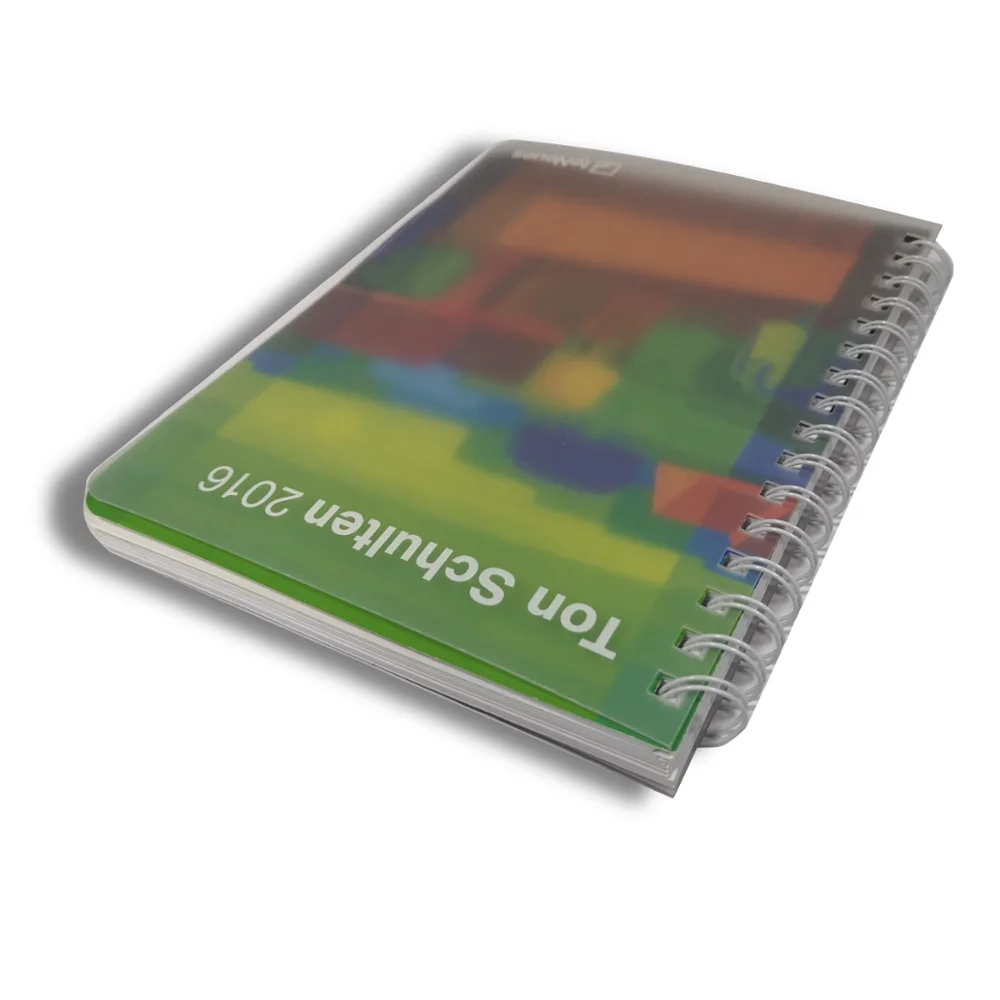 a4 spiral wire-o custom notebook exercise book