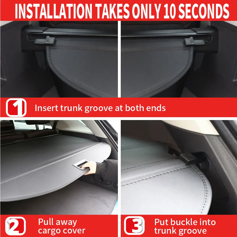 car accessories 2023 2024 OEM ODM Lid boot lid / rear window Inner Trunk Curtain Cover SHUTTER for GMC Acadia 2017-2022 Car Accessories