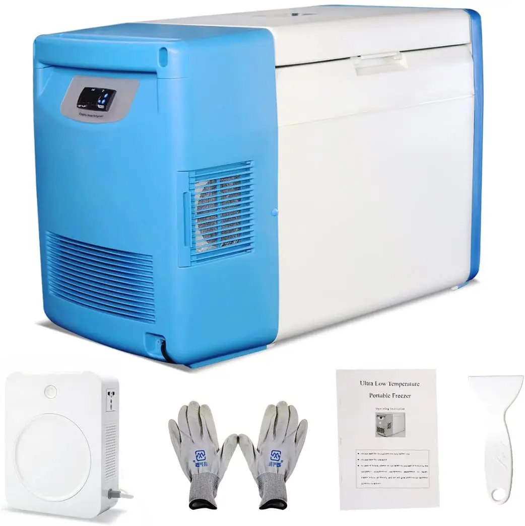 portable medical freezer 12V DC 25L  Portable  Chest Freezers Mini Medical Vaccine Storage freezer